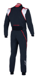 Alpinestars GP Race V2 Race Suit Black/White/Red - FIA 8856-2018