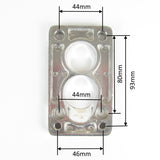 Weber DGV, DGAV or DGEV to Hitachi carburetor manifold adapter kit