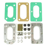 Weber DGV, DGAV or DGEV to Hitachi carburetor manifold adapter kit
