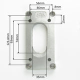 KC217 Weber DGAV DGAS Adaptor plate – Toyota