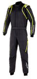 Alpinestars GP Race V2 Race Suit Black/Yellow Fluro - FIA 8856-2018