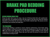 FORD ESCORT MK2 FRONT M16 WINMAX BRAKE PADS W5 WMP1361