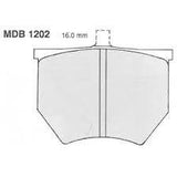 Mintex 1202 - 1166 Brake Pads for AP Racing 2 Pot Escort rear caliper