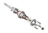 Quaife Semi Float Hub Kit with axles / QAF4Z