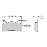 Mazda RX7 4 Pot front Winmax brake pads W5 WMP268