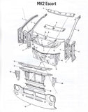 Ford Escort MK2 body panels