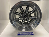 13 x 8.0 4x114.3 BM minilite type ET-7 73.1CB Toyota/Nissan (sold as set)