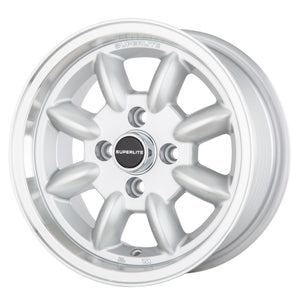 JBW Superlite 13 x 6 8 spoke 4x101.6 ET16 Silver