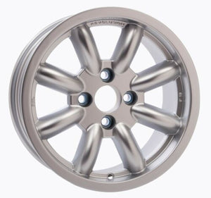 15x7 8 spoke 4x100 MX5 et30 silver