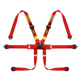 Beltenick FIA Black 6 Point Formula PU Camlock Belt FIA 2026 - 2031 plus 5 years Q/R Adjusters (Copy)