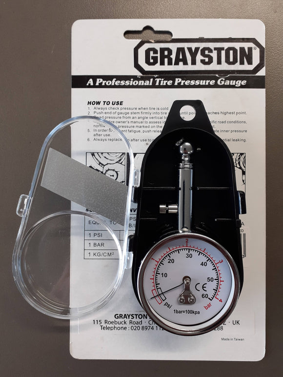 Grayston Tyre Pressure Gauge