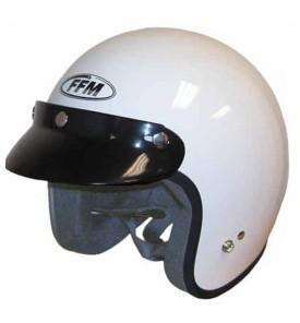 Jet Pro Open face helmet (white or black)