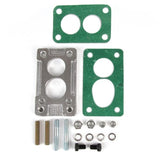 Weber DGV, DGAV or DGEV to Hitachi carburetor manifold adapter kit