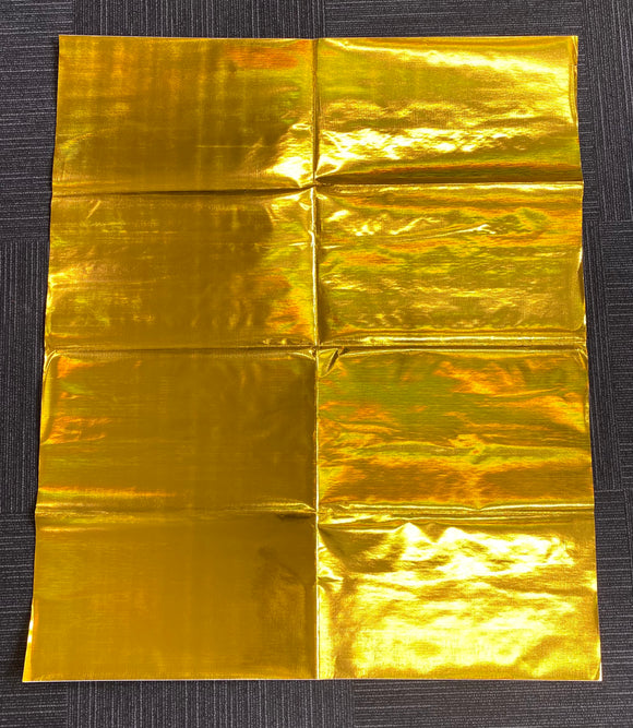 Adhesive Backed Heat Shield Gold 1.2m x 1m