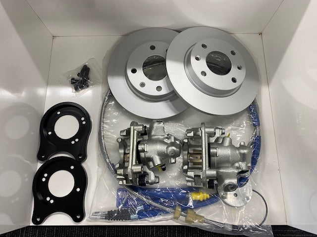 Escort MK2 /Capri Rear Disc Brake kit English 247mm kit – Palmside NZ