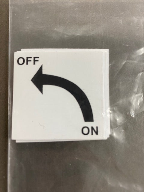 Kill / power off Switch Sticker – Palmside NZ