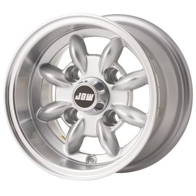 10 x 6.0 JBW Minilight 4x101.6 - ET-7 Mini Road Wheel Silver