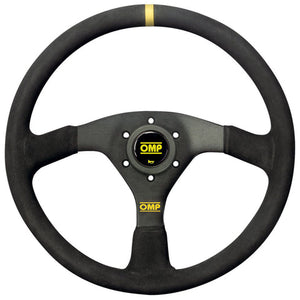 OMP Racing Steering wheel in suede in 350 mm flat wheel