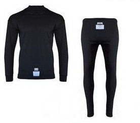 Black - FIA Underwear set long sleeve & long Leg