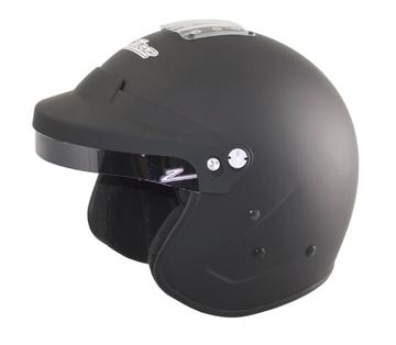 Zamp RZ-18H Open Face Helmet white or matt black- 2020 with HANS posts