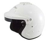 Zamp RZ-18H Open Face Helmet white or matt black- 2020 with HANS posts