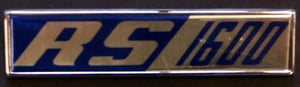 Ford Escort Mk1 RS1600 Badge Foil Insert