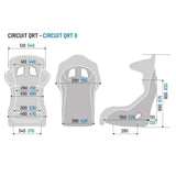 Sparco Circuit I or Circuit II HR QRT Seats
