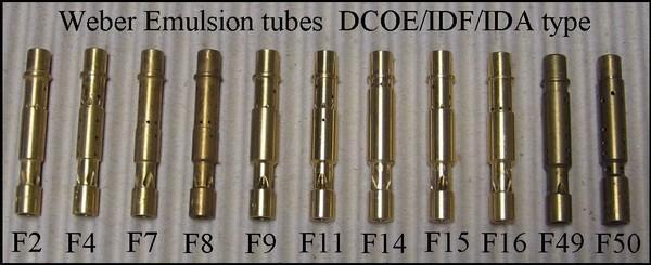 Weber Emulsion Tube - DCOE, IDF, IDA